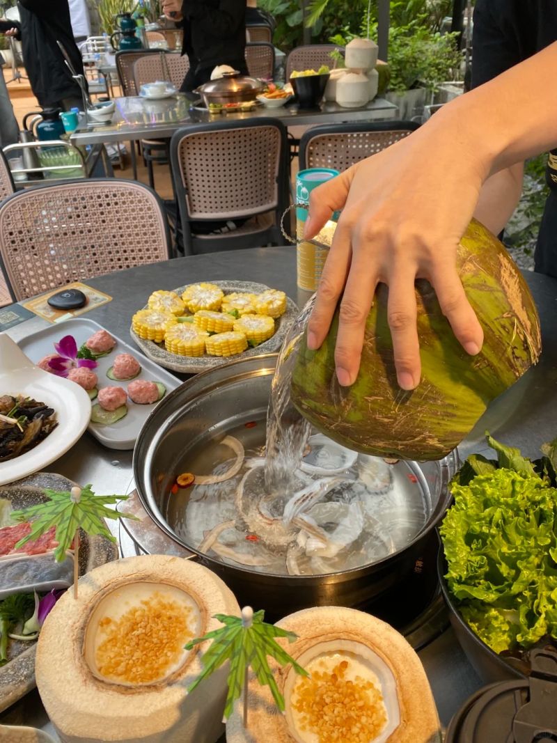 椰子鸡火锅