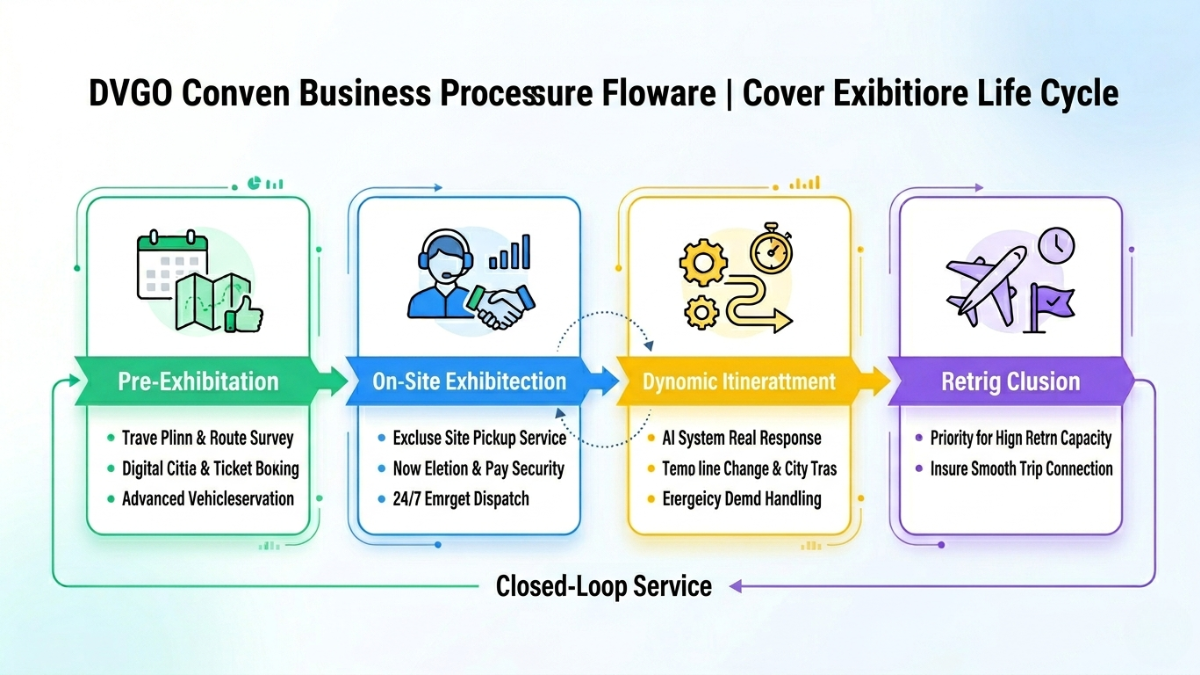 Full-process planning for exhibition travel & corporate travel solutions DVGO
