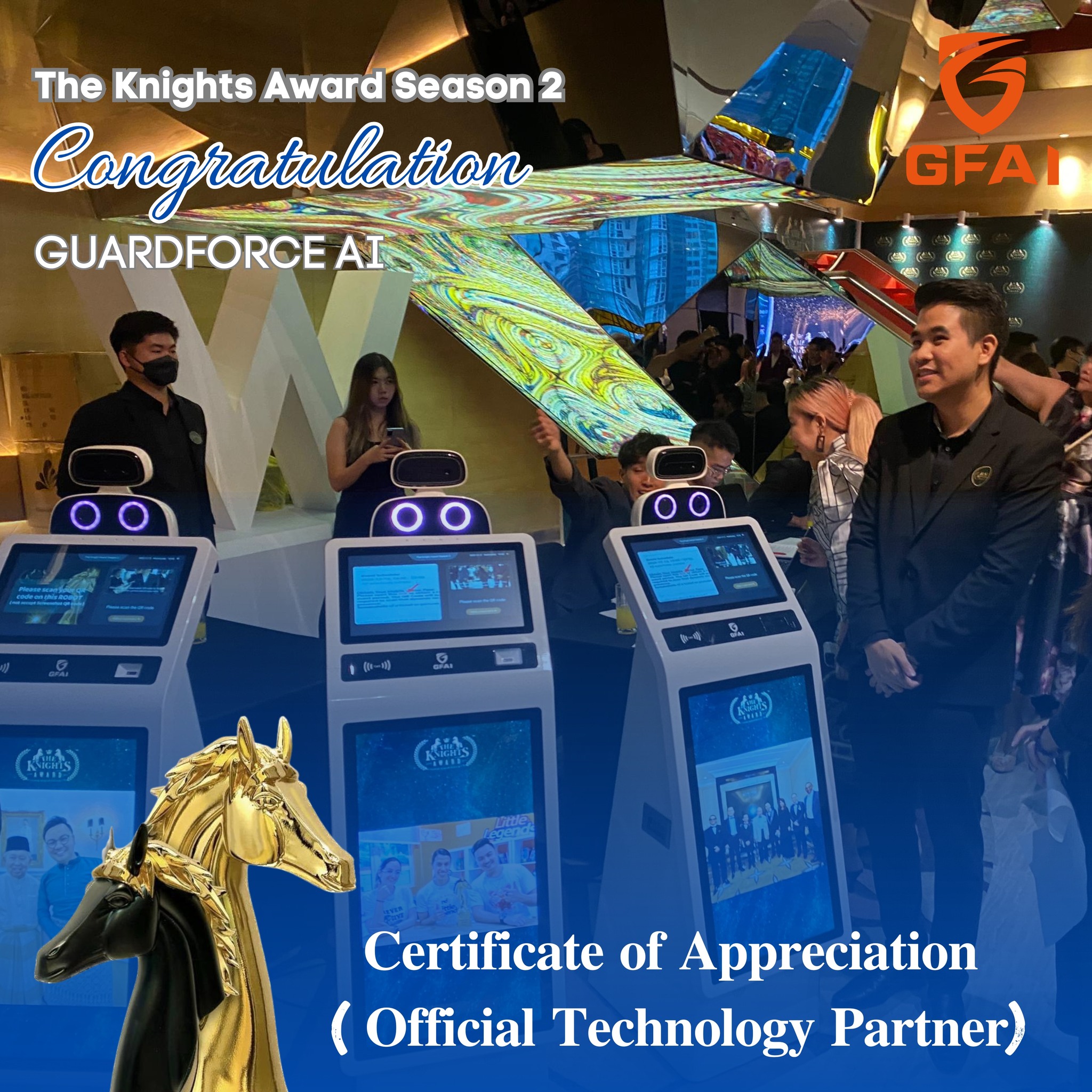 Guardforce AI at The Knights Award Season 2