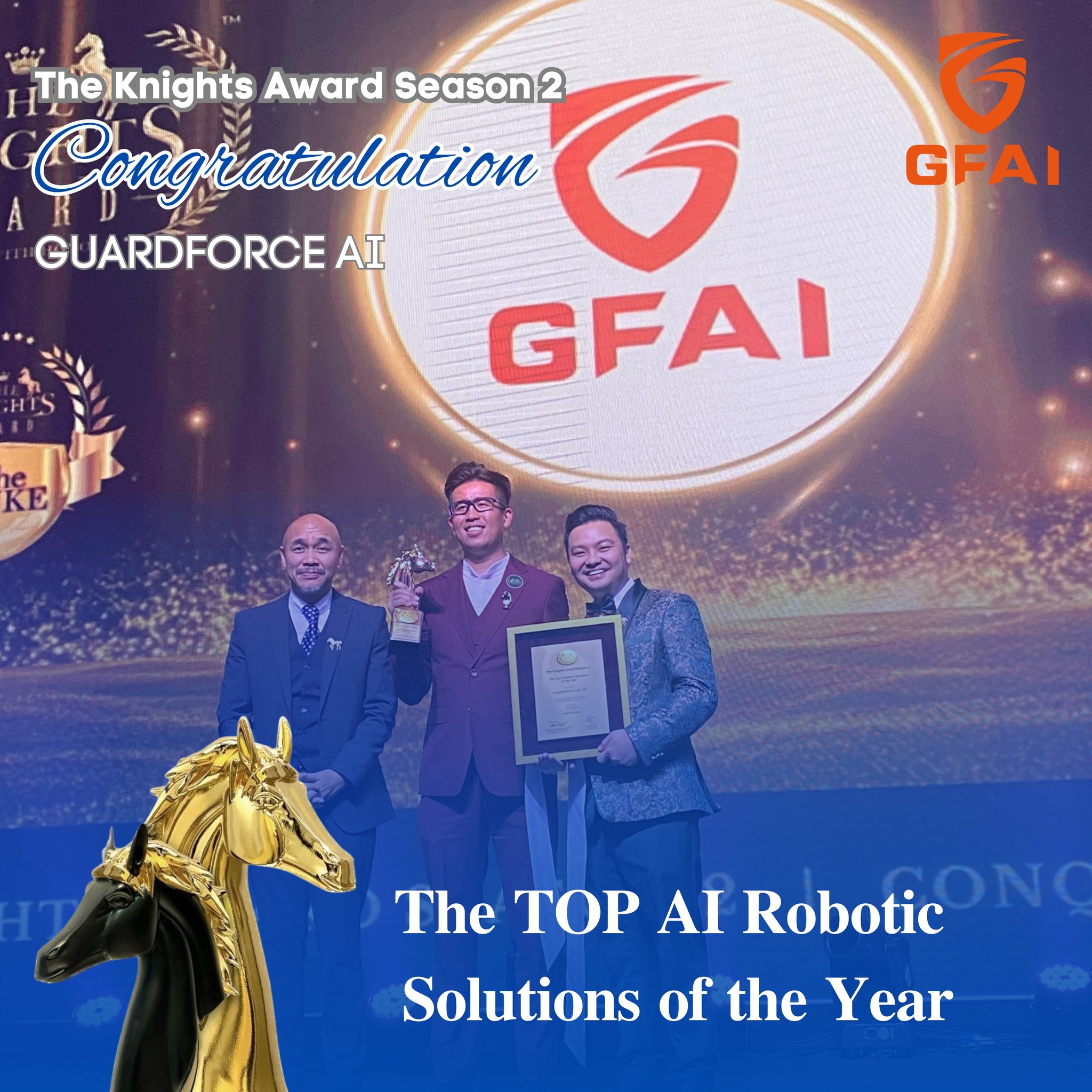 Guardforce AI at The Knights Award Season 2