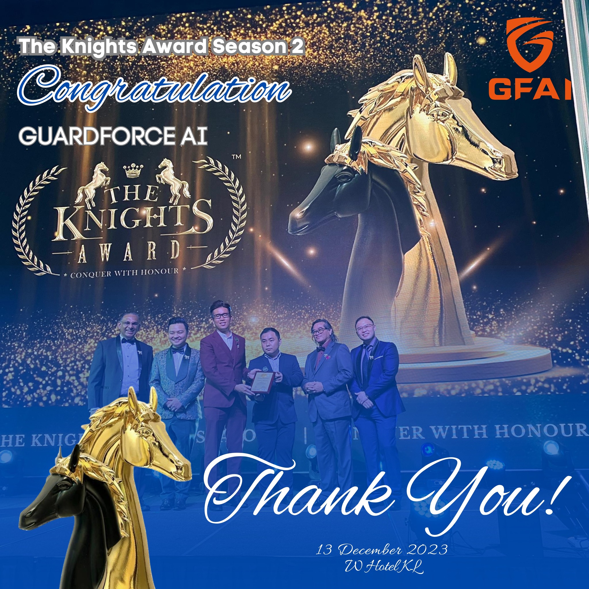 Guardforce AI at The Knights Award Season 2