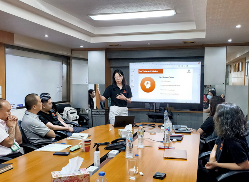 Guardforce AI strategy workshop in Thailand