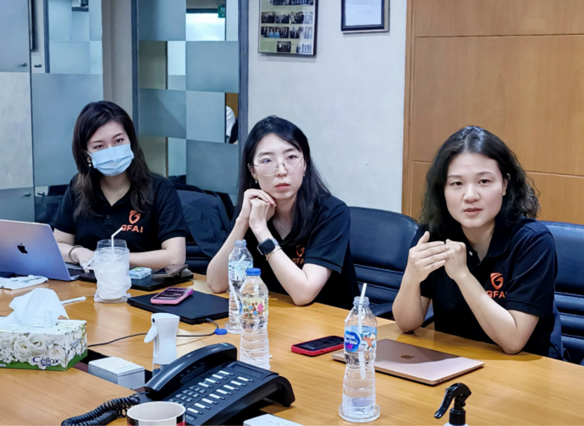 Guardforce AI strategy workshop in Thailand